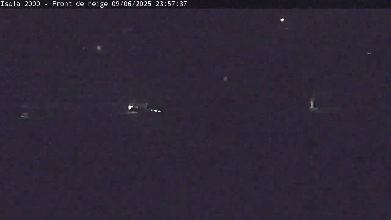 Isola, Isola 2000 Ski Village & Ski Slopes Live Cam - Nice, Alpes-Maritimes, Provence-Alpes-Côte d’Azur, France