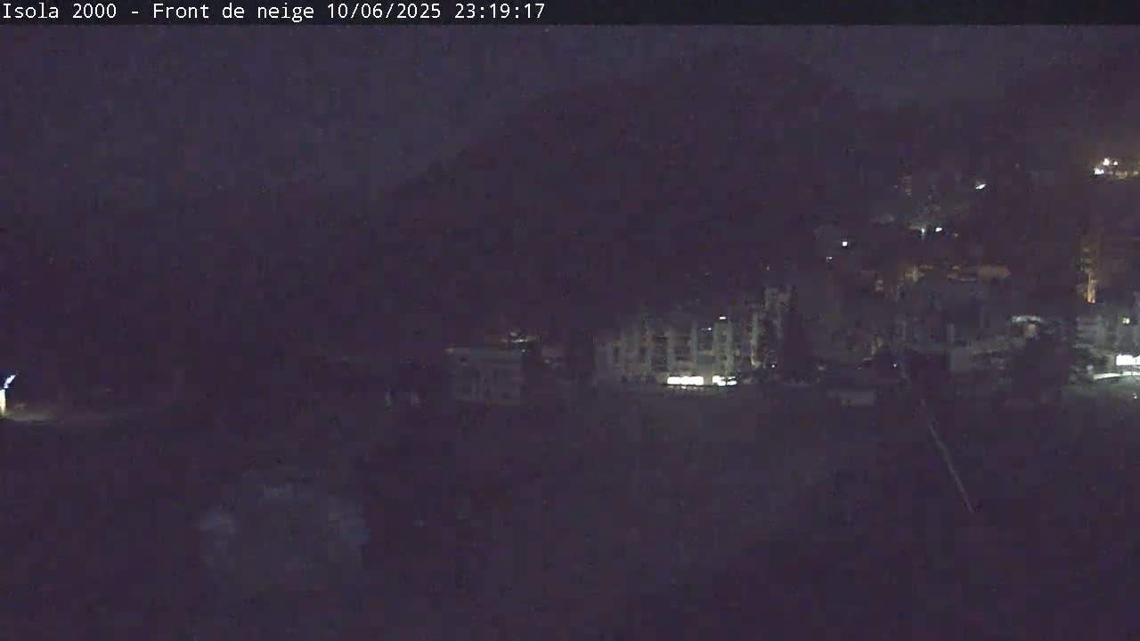 Isola, Isola 2000 Ski Village & Ski Slopes Live Cam - Nice, Alpes-Maritimes, Provence-Alpes-Côte d’Azur, France