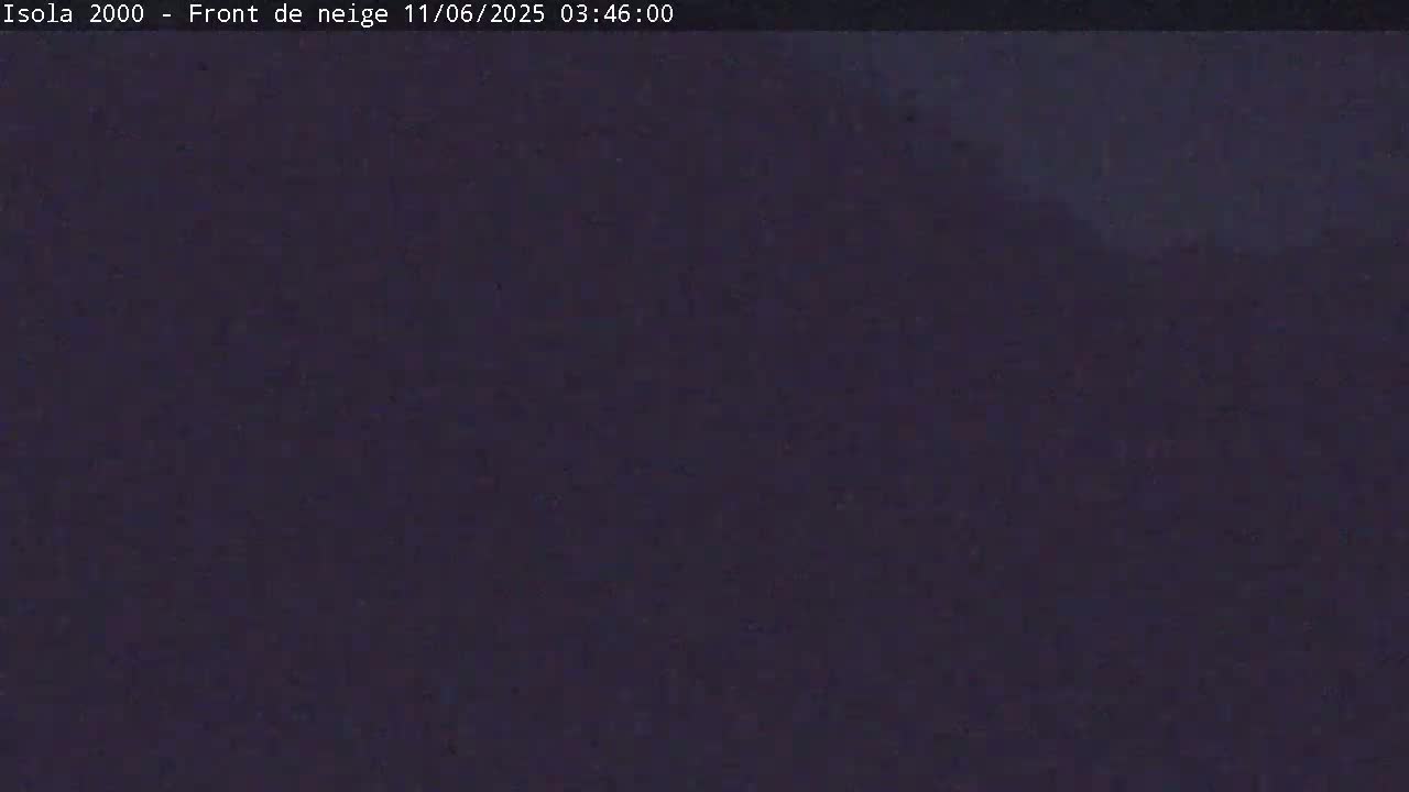 Isola, Isola 2000 Ski Village & Ski Slopes Live Cam - Nice, Alpes-Maritimes, Provence-Alpes-Côte d’Azur, France