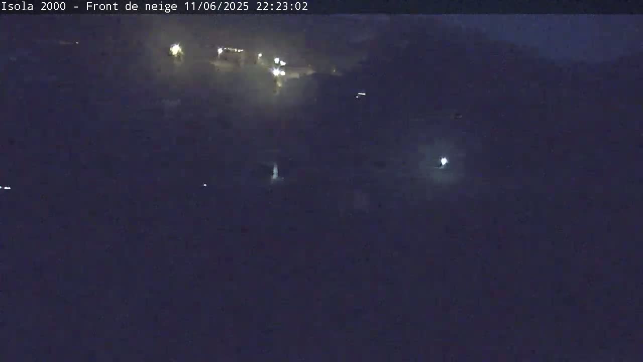 Isola, Isola 2000 Ski Village & Ski Slopes Live Cam - Nice, Alpes-Maritimes, Provence-Alpes-Côte d’Azur, France