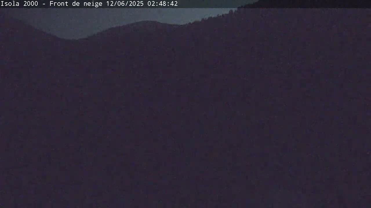 Isola, Isola 2000 Ski Village & Ski Slopes Live Cam - Nice, Alpes-Maritimes, Provence-Alpes-Côte d’Azur, France