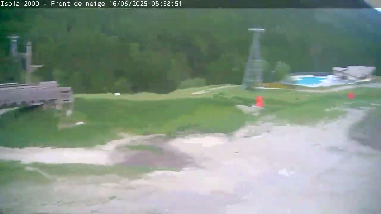 Isola, Isola 2000 Ski Village & Ski Slopes Live Cam - Nice, Alpes-Maritimes, Provence-Alpes-Côte d’Azur, France