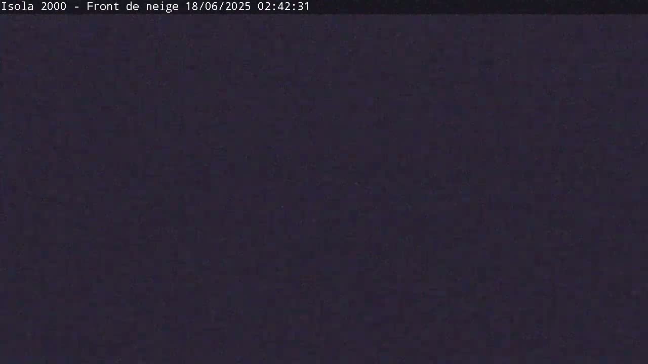 Isola, Isola 2000 Ski Village & Ski Slopes Live Cam - Nice, Alpes-Maritimes, Provence-Alpes-Côte d’Azur, France