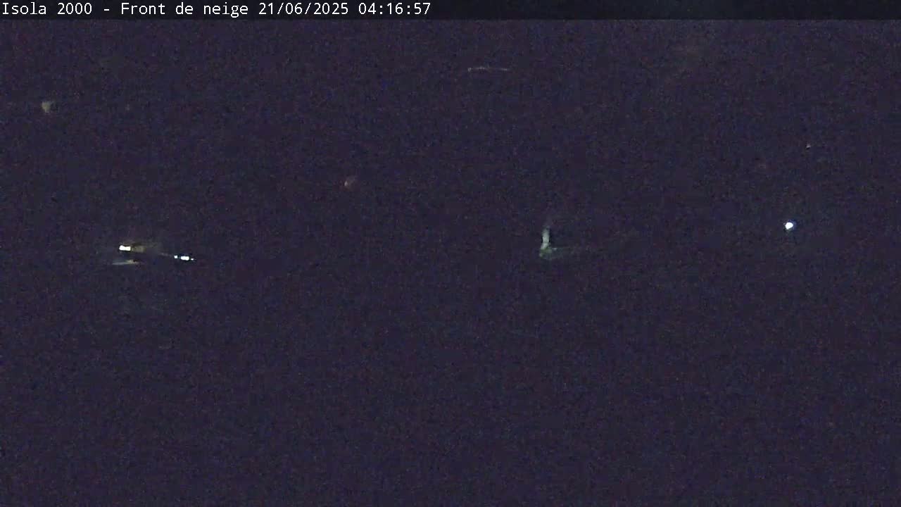 Isola, Isola 2000 Ski Village & Ski Slopes Live Cam - Nice, Alpes-Maritimes, Provence-Alpes-Côte d’Azur, France