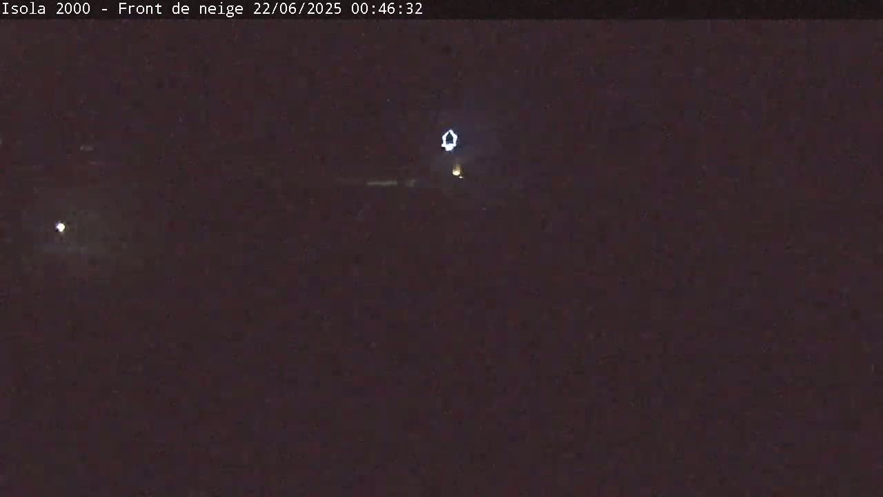Isola, Isola 2000 Ski Village & Ski Slopes Live Cam - Nice, Alpes-Maritimes, Provence-Alpes-Côte d’Azur, France