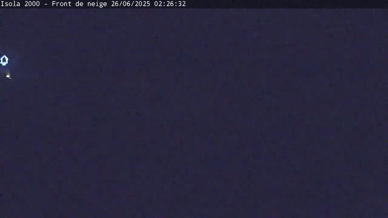 Isola, Isola 2000 Ski Village & Ski Slopes Live Cam - Nice, Alpes-Maritimes, Provence-Alpes-Côte d’Azur, France