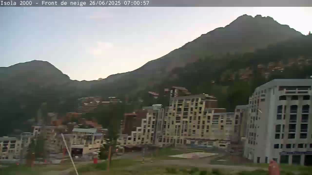 Isola, Isola 2000 Ski Village & Ski Slopes Live Cam - Nice, Alpes-Maritimes, Provence-Alpes-Côte d’Azur, France