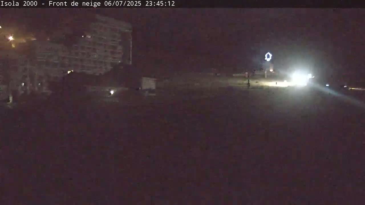 Isola, Isola 2000 Ski Village & Ski Slopes Live Cam - Nice, Alpes-Maritimes, Provence-Alpes-Côte d’Azur, France