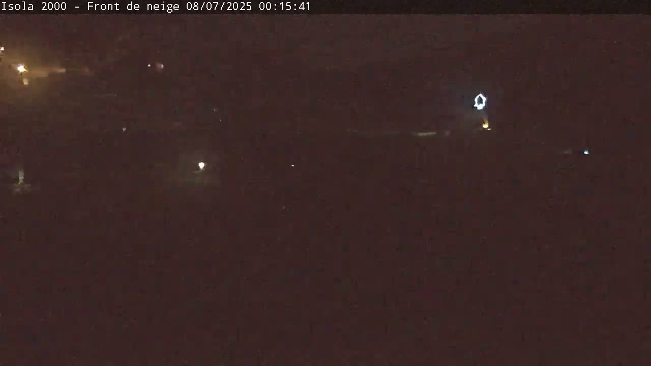 Isola, Isola 2000 Ski Village & Ski Slopes Live Cam - Nice, Alpes-Maritimes, Provence-Alpes-Côte d’Azur, France