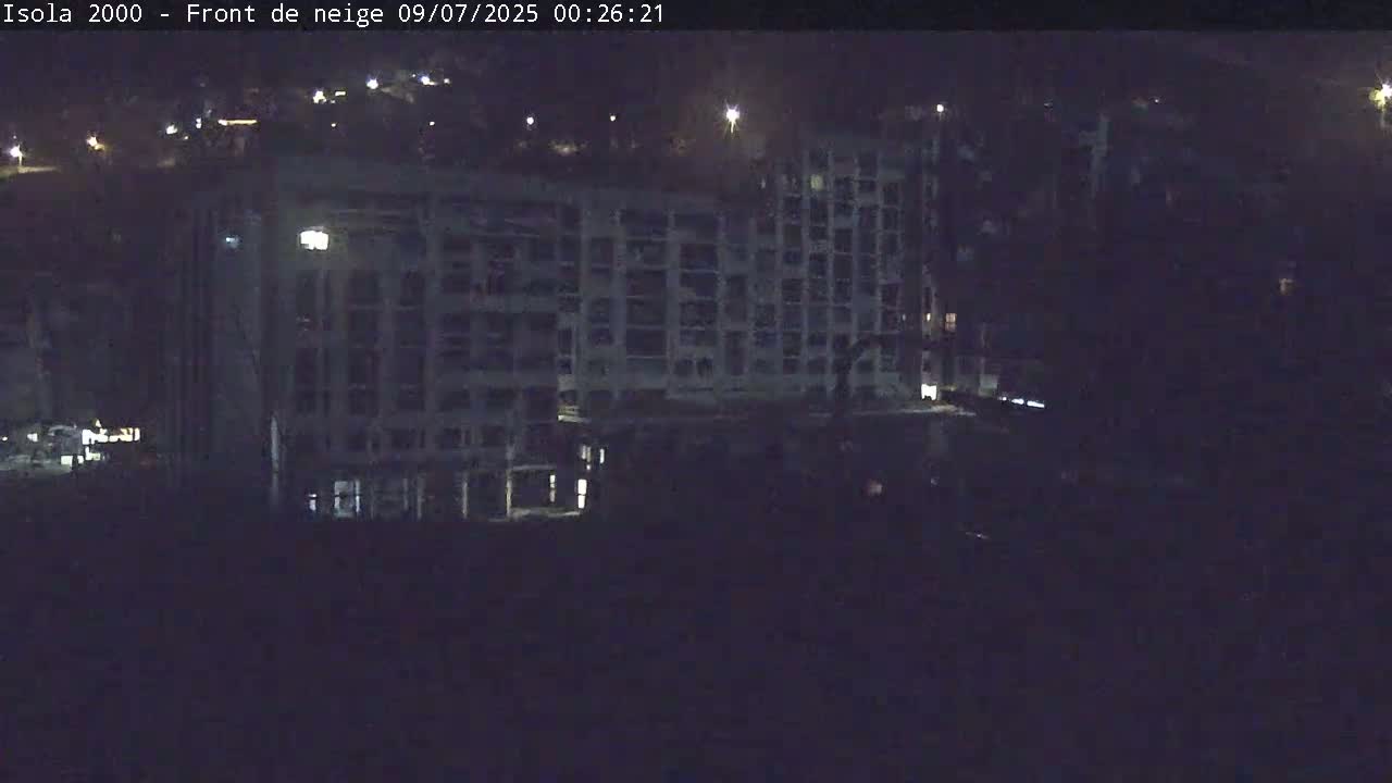 Isola, Isola 2000 Ski Village & Ski Slopes Live Cam - Nice, Alpes-Maritimes, Provence-Alpes-Côte d’Azur, France