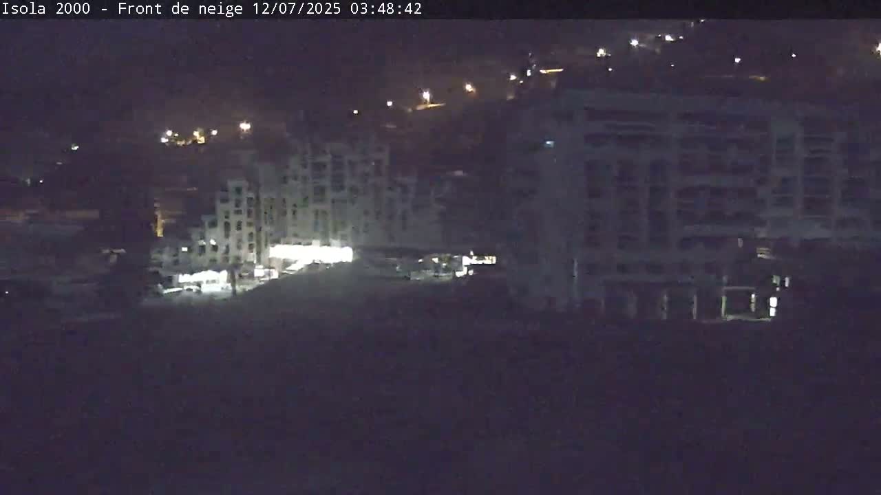 Isola, Isola 2000 Ski Village & Ski Slopes Live Cam - Nice, Alpes-Maritimes, Provence-Alpes-Côte d’Azur, France