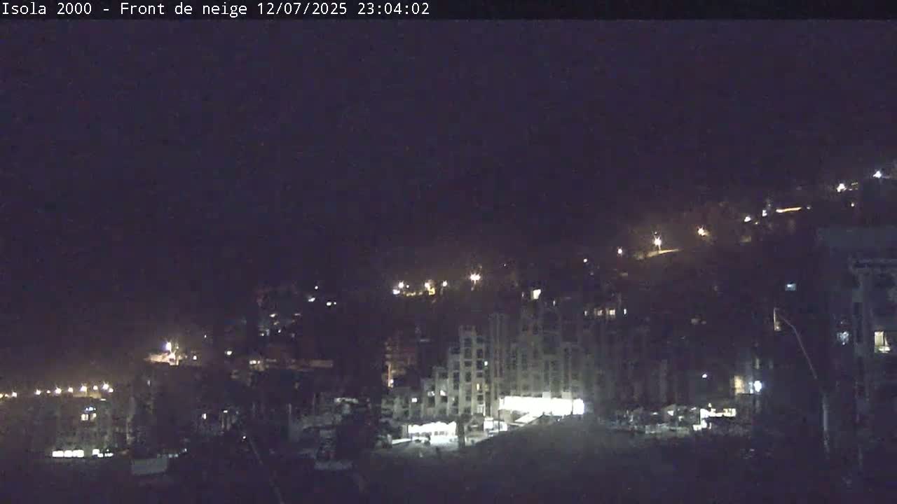 Isola, Isola 2000 Ski Village & Ski Slopes Live Cam - Nice, Alpes-Maritimes, Provence-Alpes-Côte d’Azur, France