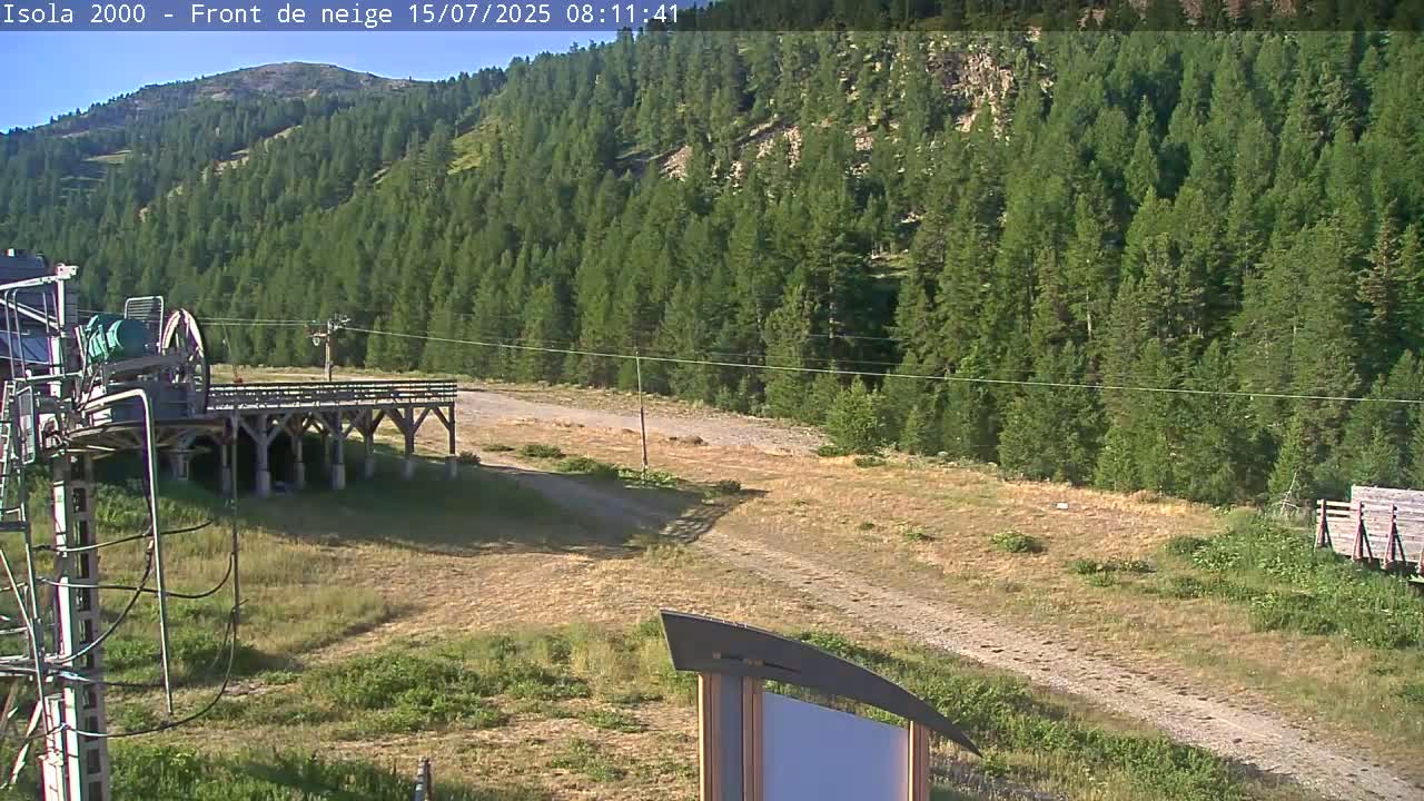 Isola, Isola 2000 Ski Village & Ski Slopes Live Cam - Nice, Alpes-Maritimes, Provence-Alpes-Côte d’Azur, France