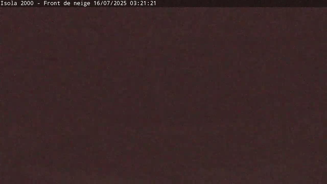Isola, Isola 2000 Ski Village & Ski Slopes Live Cam - Nice, Alpes-Maritimes, Provence-Alpes-Côte d’Azur, France