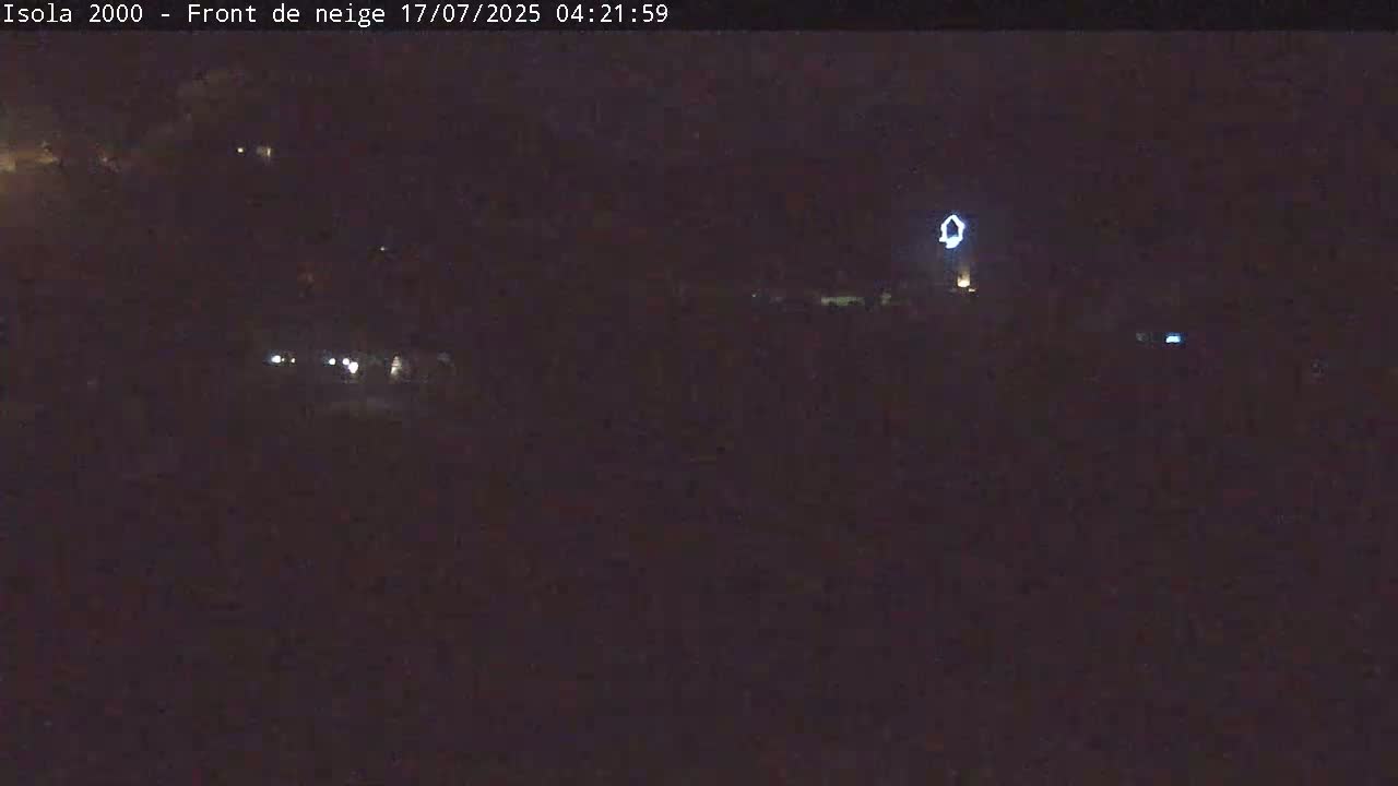 Isola, Isola 2000 Ski Village & Ski Slopes Live Cam - Nice, Alpes-Maritimes, Provence-Alpes-Côte d’Azur, France