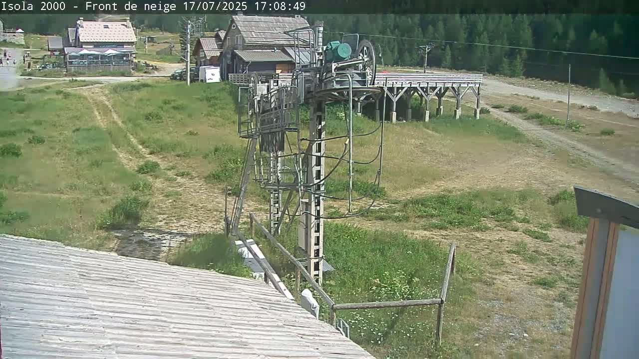 Isola, Isola 2000 Ski Village & Ski Slopes Live Cam - Nice, Alpes-Maritimes, Provence-Alpes-Côte d’Azur, France