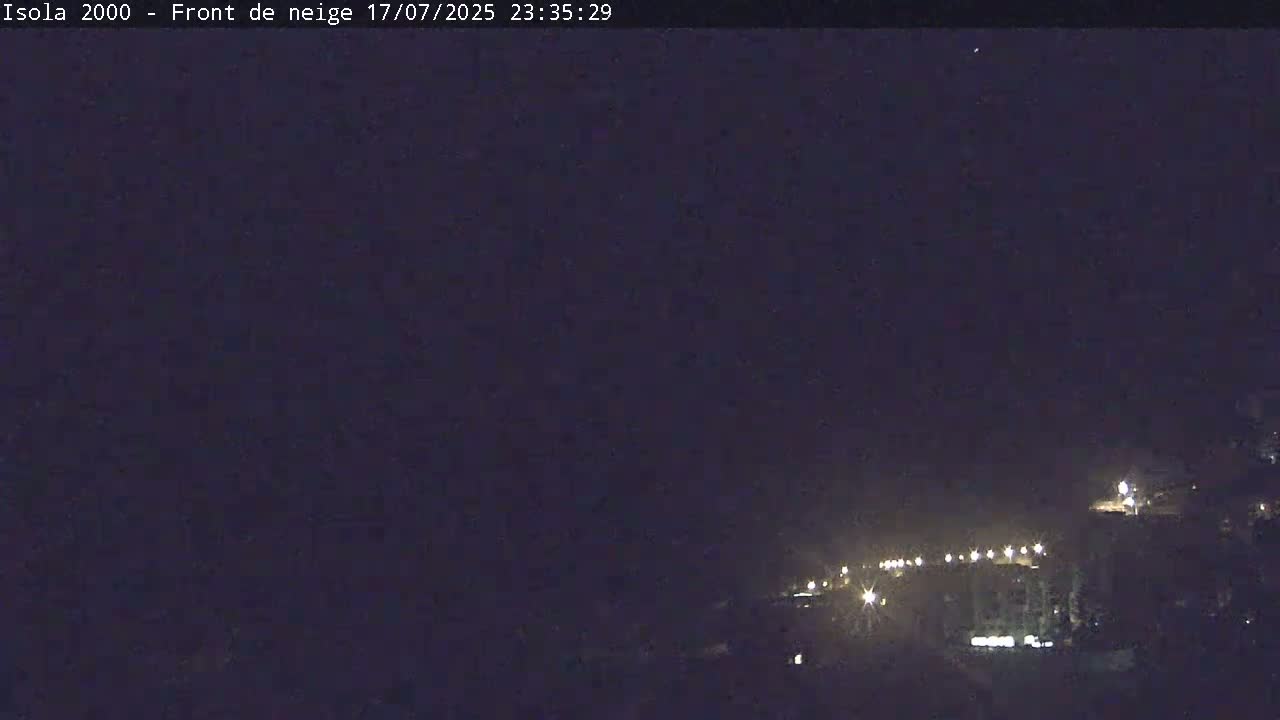 Isola, Isola 2000 Ski Village & Ski Slopes Live Cam - Nice, Alpes-Maritimes, Provence-Alpes-Côte d’Azur, France