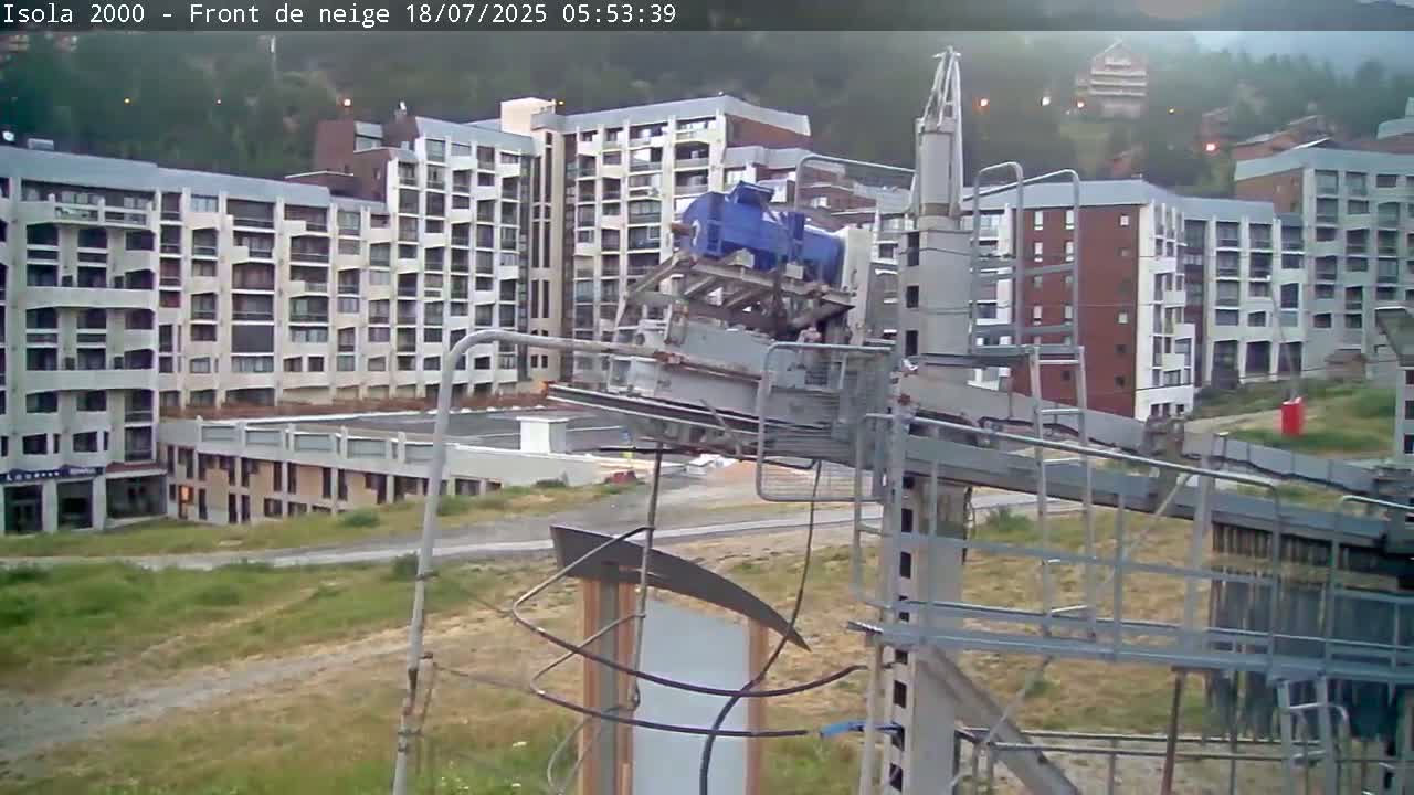 Isola, Isola 2000 Ski Village & Ski Slopes Live Cam - Nice, Alpes-Maritimes, Provence-Alpes-Côte d’Azur, France