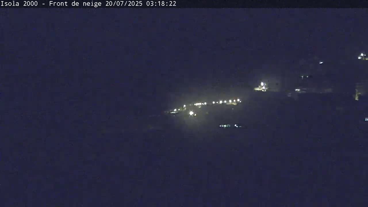 Isola, Isola 2000 Ski Village & Ski Slopes Live Cam - Nice, Alpes-Maritimes, Provence-Alpes-Côte d’Azur, France