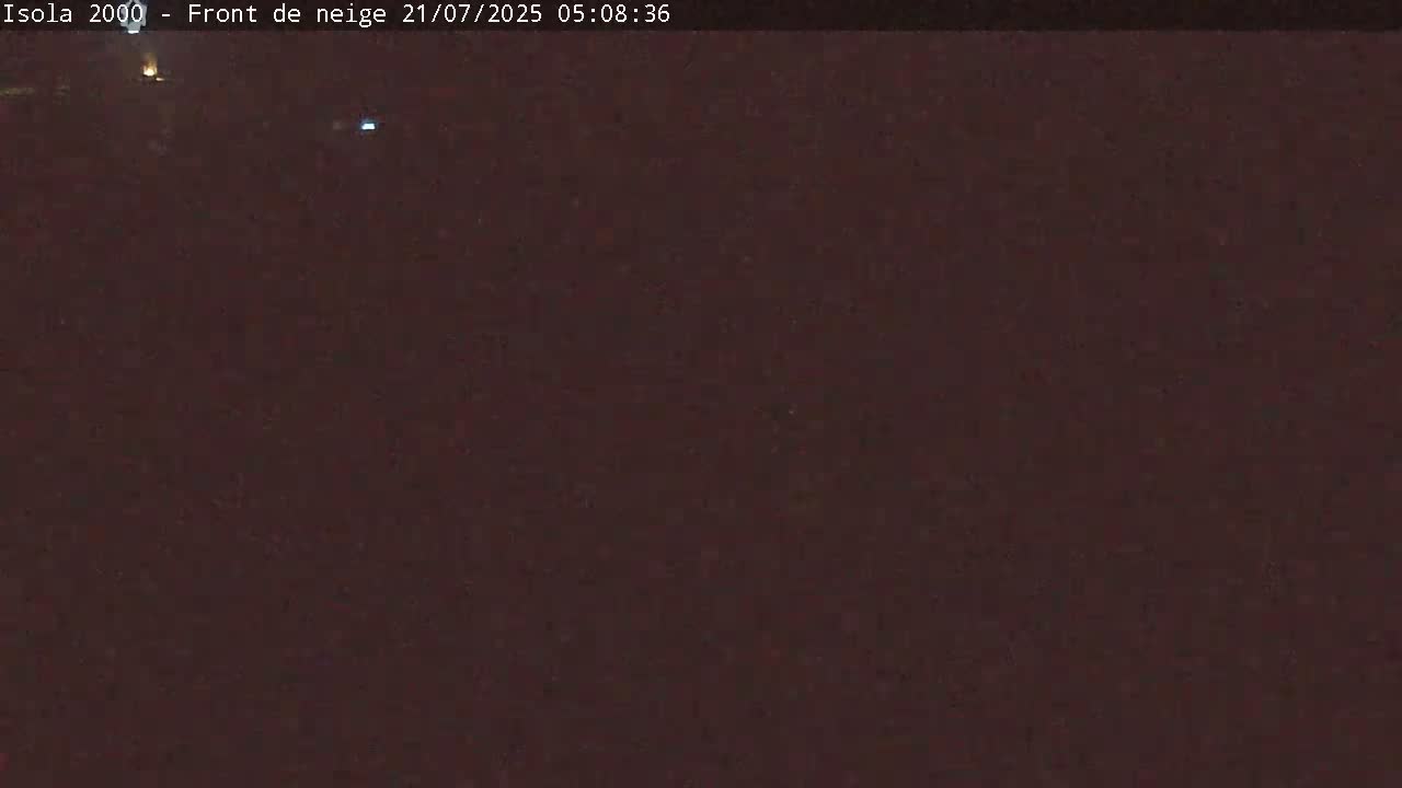 Isola, Isola 2000 Ski Village & Ski Slopes Live Cam - Nice, Alpes-Maritimes, Provence-Alpes-Côte d’Azur, France