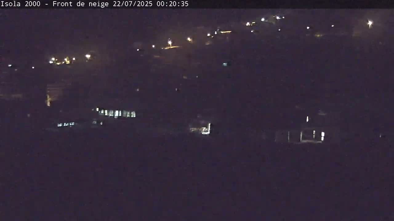 Isola, Isola 2000 Ski Village & Ski Slopes Live Cam - Nice, Alpes-Maritimes, Provence-Alpes-Côte d’Azur, France