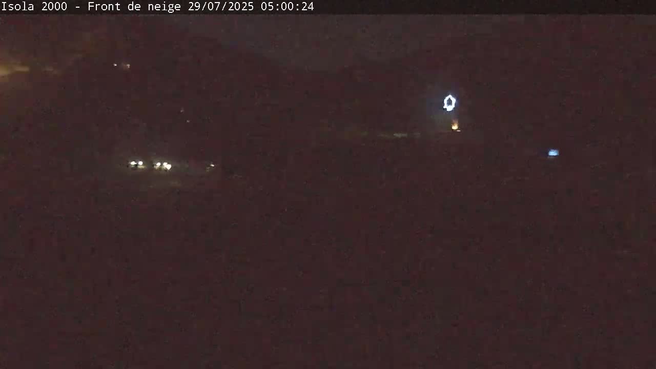 Isola, Isola 2000 Ski Village & Ski Slopes Live Cam - Nice, Alpes-Maritimes, Provence-Alpes-Côte d’Azur, France