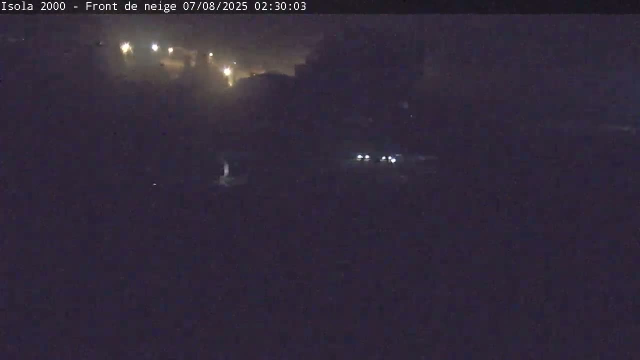 Isola, Isola 2000 Ski Village & Ski Slopes Live Cam - Nice, Alpes-Maritimes, Provence-Alpes-Côte d’Azur, France