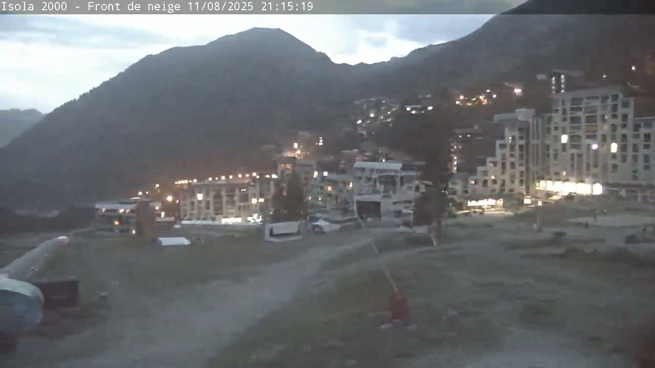 Isola, Isola 2000 Ski Village & Ski Slopes Live Cam - Nice, Alpes-Maritimes, Provence-Alpes-Côte d’Azur, France