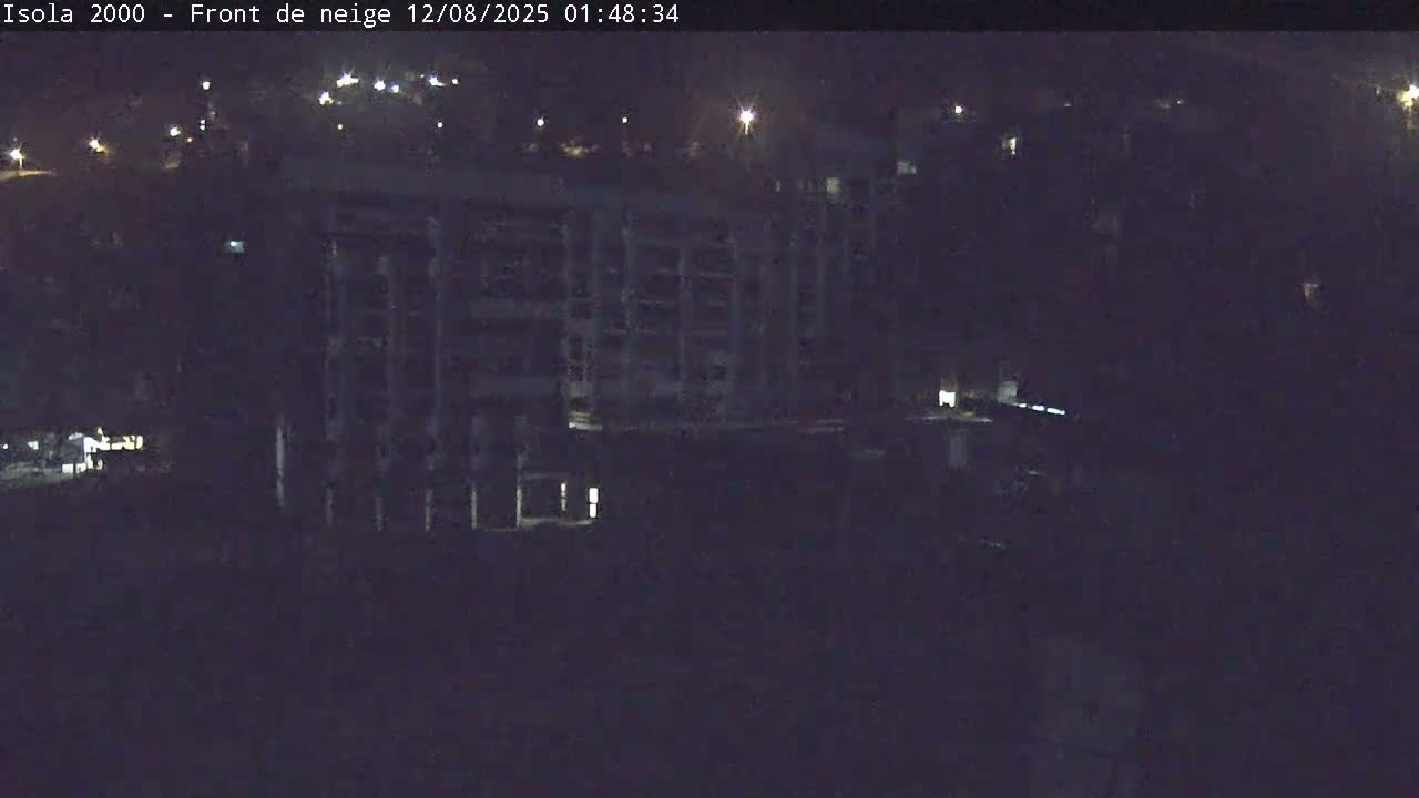 Isola, Isola 2000 Ski Village & Ski Slopes Live Cam - Nice, Alpes-Maritimes, Provence-Alpes-Côte d’Azur, France