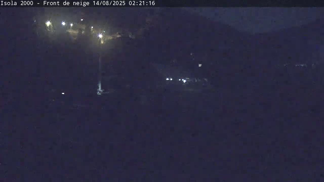 Isola, Isola 2000 Ski Village & Ski Slopes Live Cam - Nice, Alpes-Maritimes, Provence-Alpes-Côte d’Azur, France