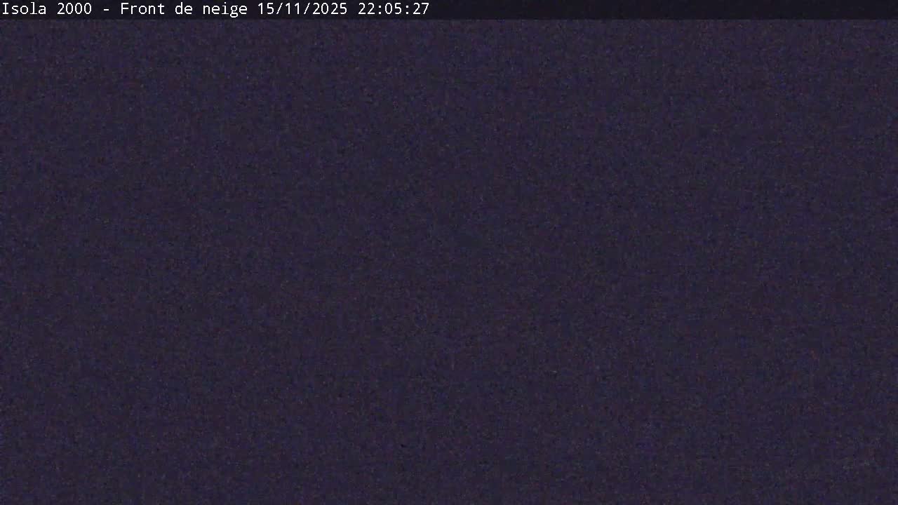 Isola, Isola 2000 Ski Village & Ski Slopes Live Cam - Nice, Alpes-Maritimes, Provence-Alpes-Côte d’Azur, France