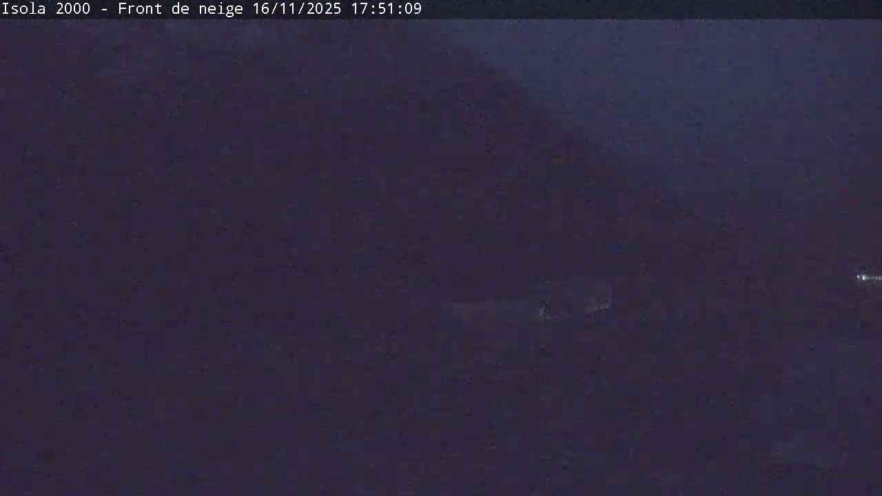 Isola, Isola 2000 Ski Village & Ski Slopes Live Cam - Nice, Alpes-Maritimes, Provence-Alpes-Côte d’Azur, France