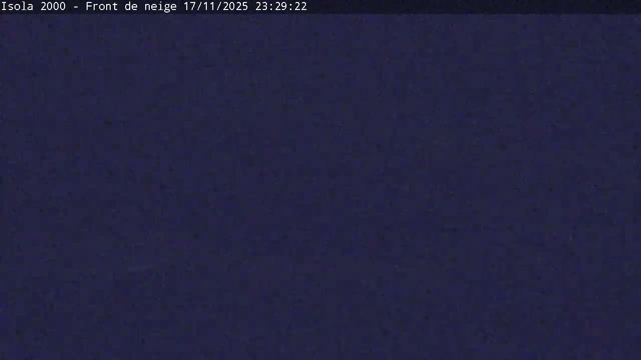 Isola, Isola 2000 Ski Village & Ski Slopes Live Cam - Nice, Alpes-Maritimes, Provence-Alpes-Côte d’Azur, France