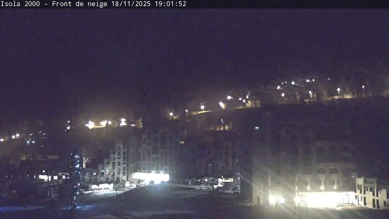 Isola, Isola 2000 Ski Village & Ski Slopes Live Cam - Nice, Alpes-Maritimes, Provence-Alpes-Côte d’Azur, France