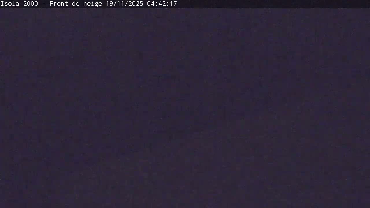 Isola, Isola 2000 Ski Village & Ski Slopes Live Cam - Nice, Alpes-Maritimes, Provence-Alpes-Côte d’Azur, France