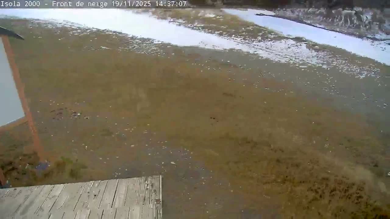 Isola, Isola 2000 Ski Village & Ski Slopes Live Cam - Nice, Alpes-Maritimes, Provence-Alpes-Côte d’Azur, France