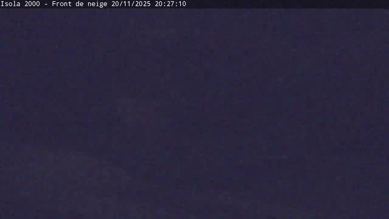 Isola, Isola 2000 Ski Village & Ski Slopes Live Cam - Nice, Alpes-Maritimes, Provence-Alpes-Côte d’Azur, France