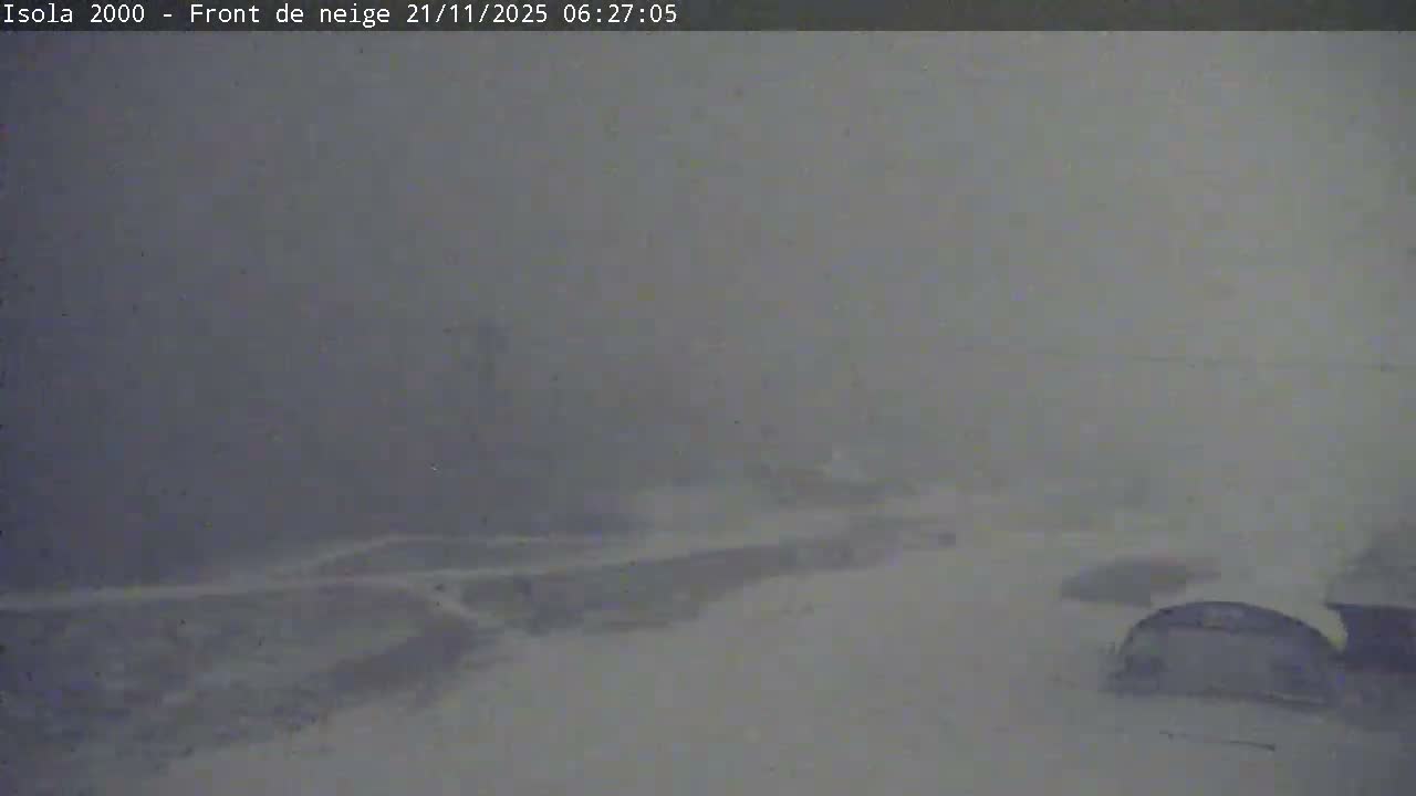 Isola, Isola 2000 Ski Village & Ski Slopes Live Cam - Nice, Alpes-Maritimes, Provence-Alpes-Côte d’Azur, France