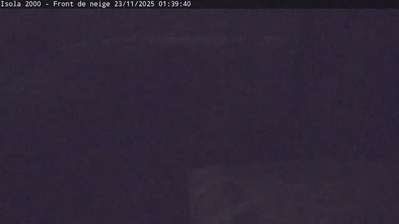 Isola, Isola 2000 Ski Village & Ski Slopes Live Cam - Nice, Alpes-Maritimes, Provence-Alpes-Côte d’Azur, France