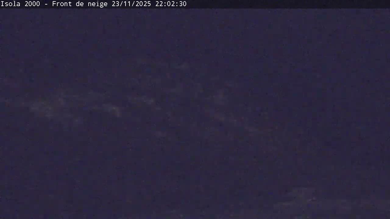 Isola, Isola 2000 Ski Village & Ski Slopes Live Cam - Nice, Alpes-Maritimes, Provence-Alpes-Côte d’Azur, France