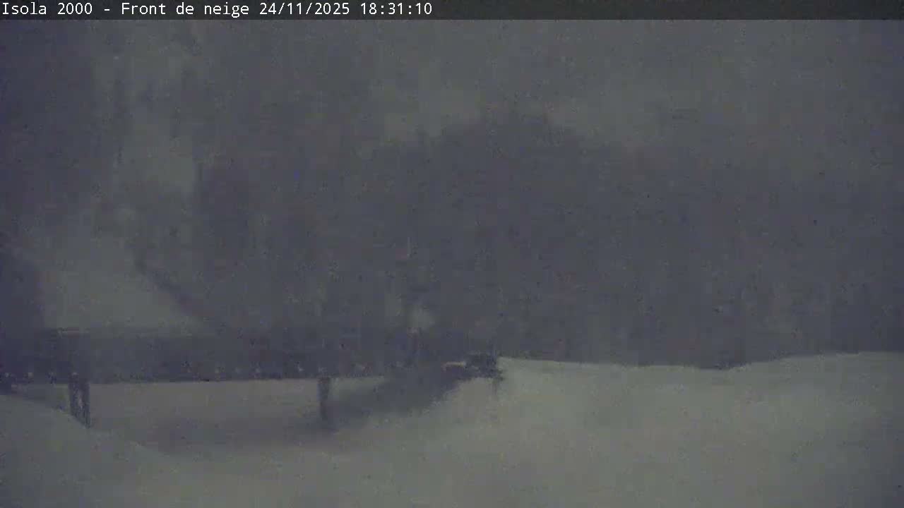 Isola, Isola 2000 Ski Village & Ski Slopes Live Cam - Nice, Alpes-Maritimes, Provence-Alpes-Côte d’Azur, France