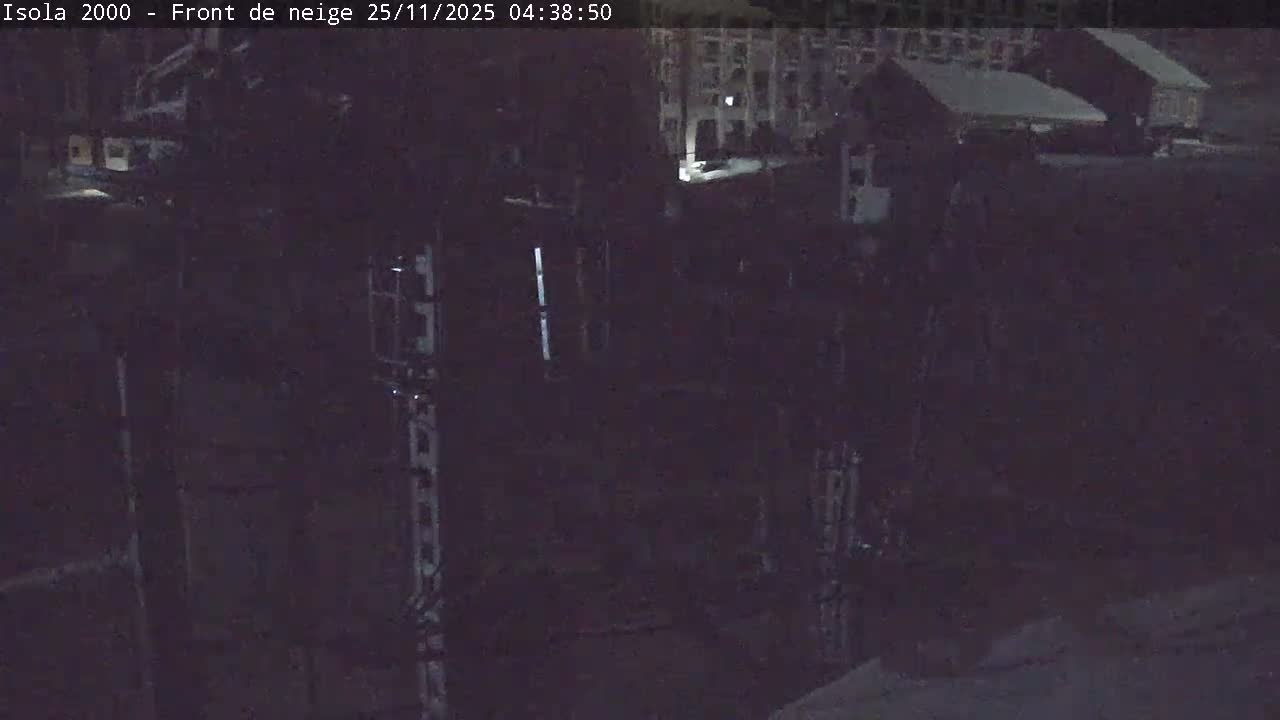 Isola, Isola 2000 Ski Village & Ski Slopes Live Cam - Nice, Alpes-Maritimes, Provence-Alpes-Côte d’Azur, France