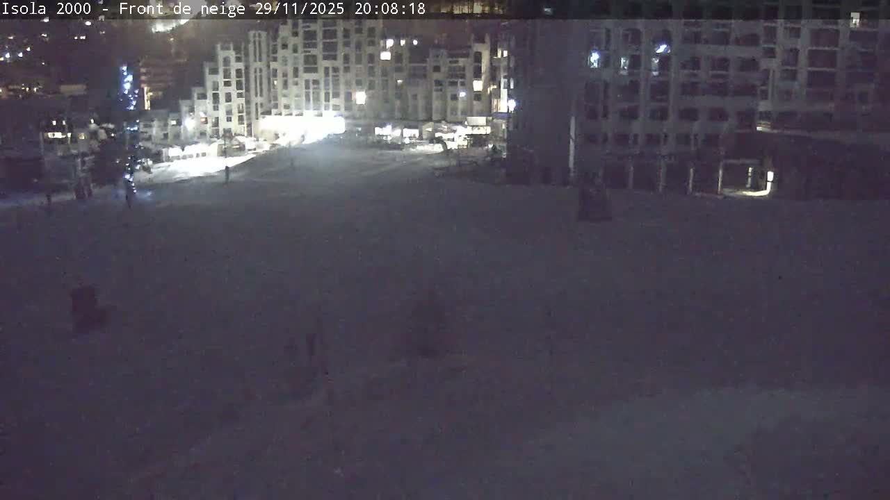 Isola, Isola 2000 Ski Village & Ski Slopes Live Cam - Nice, Alpes-Maritimes, Provence-Alpes-Côte d’Azur, France