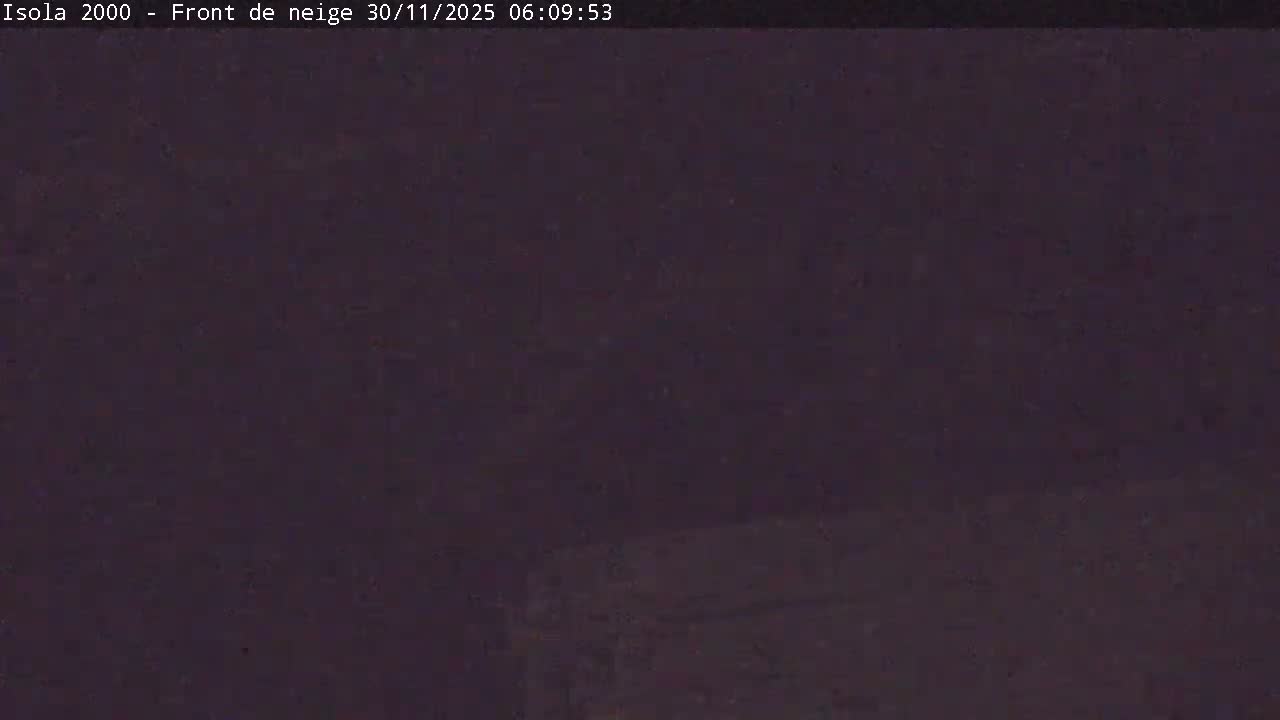 Isola, Isola 2000 Ski Village & Ski Slopes Live Cam - Nice, Alpes-Maritimes, Provence-Alpes-Côte d’Azur, France