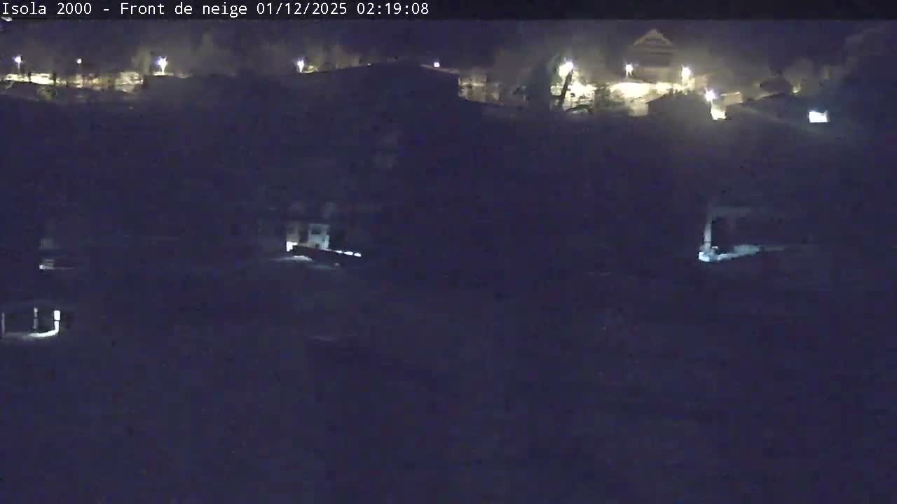 Isola, Isola 2000 Ski Village & Ski Slopes Live Cam - Nice, Alpes-Maritimes, Provence-Alpes-Côte d’Azur, France