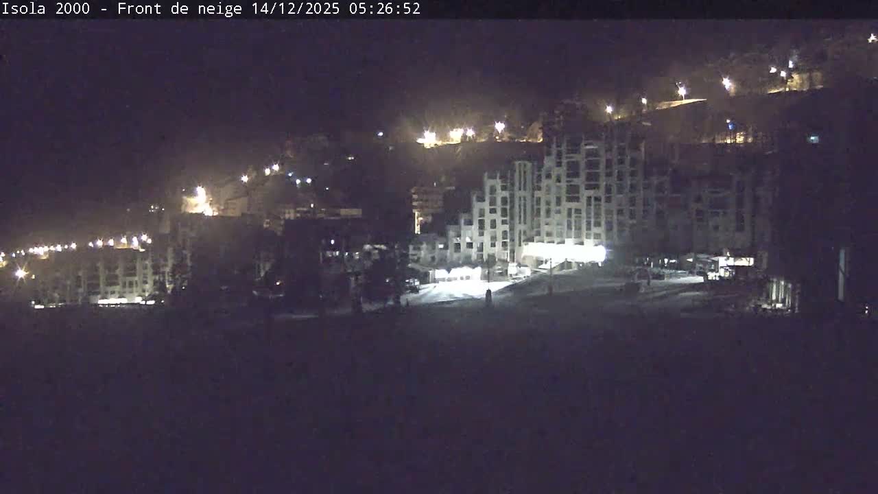 Isola, Isola 2000 Ski Village & Ski Slopes Live Cam - Nice, Alpes-Maritimes, Provence-Alpes-Côte d’Azur, France