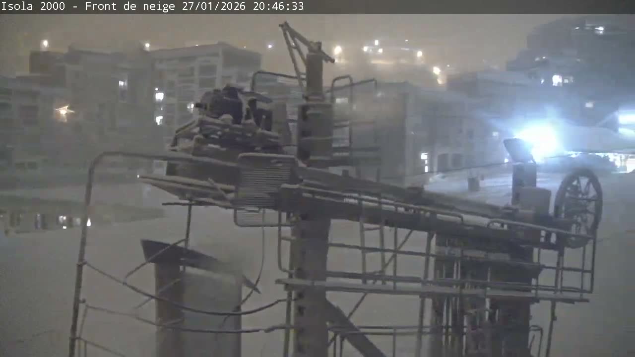 Isola, Isola 2000 Ski Village & Ski Slopes Live Cam - Nice, Alpes-Maritimes, Provence-Alpes-Côte d’Azur, France