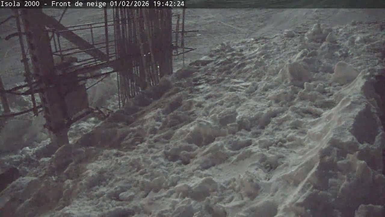 Isola, Isola 2000 Ski Village & Ski Slopes Live Cam - Nice, Alpes-Maritimes, Provence-Alpes-Côte d’Azur, France