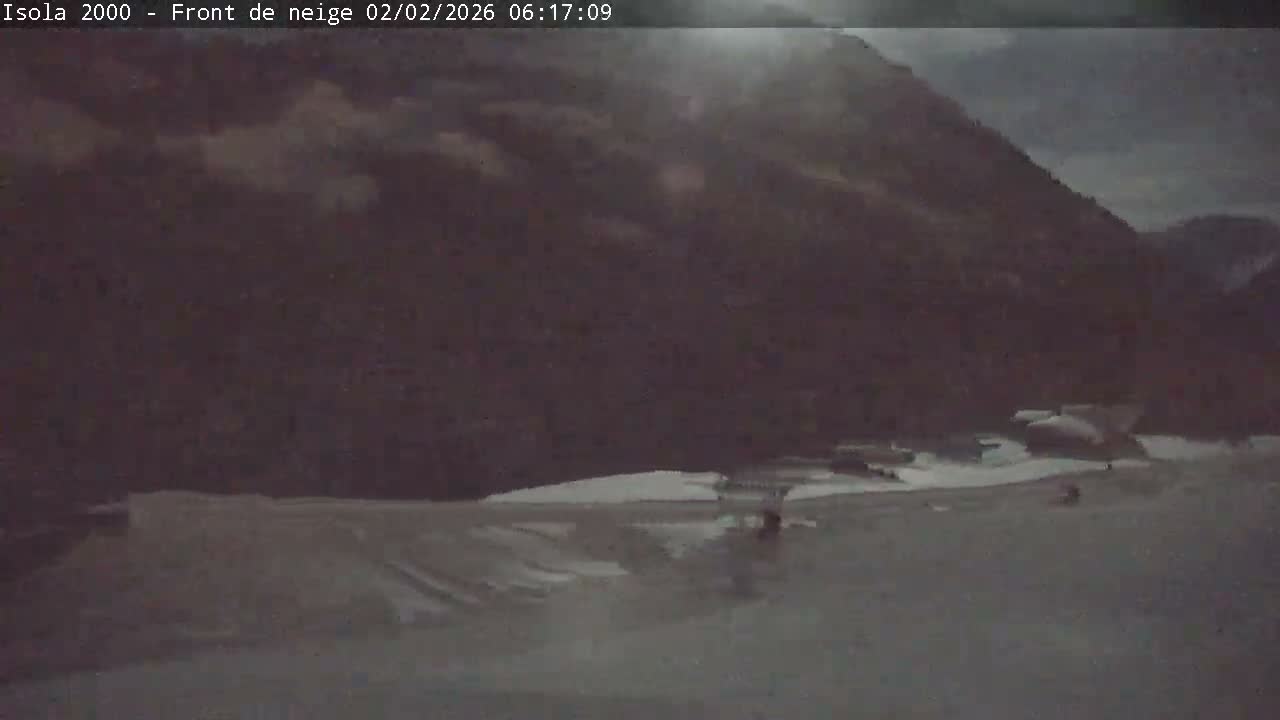 Isola, Isola 2000 Ski Village & Ski Slopes Live Cam - Nice, Alpes-Maritimes, Provence-Alpes-Côte d’Azur, France