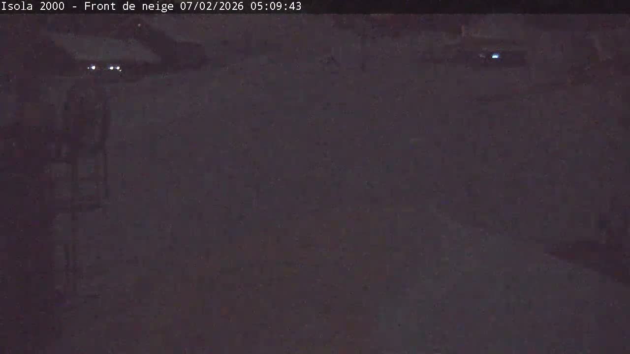 Isola, Isola 2000 Ski Village & Ski Slopes Live Cam - Nice, Alpes-Maritimes, Provence-Alpes-Côte d’Azur, France